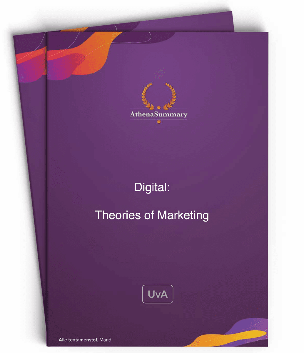 Digital: Theories of Marketing 