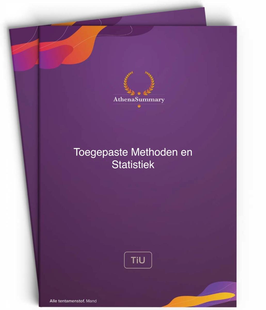 Hardcopy & digitaal: Toegepaste Methoden en Statistiek