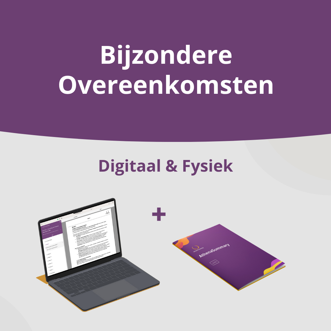 Bijzondere Overeenkomsten - Literatuursamenvatting