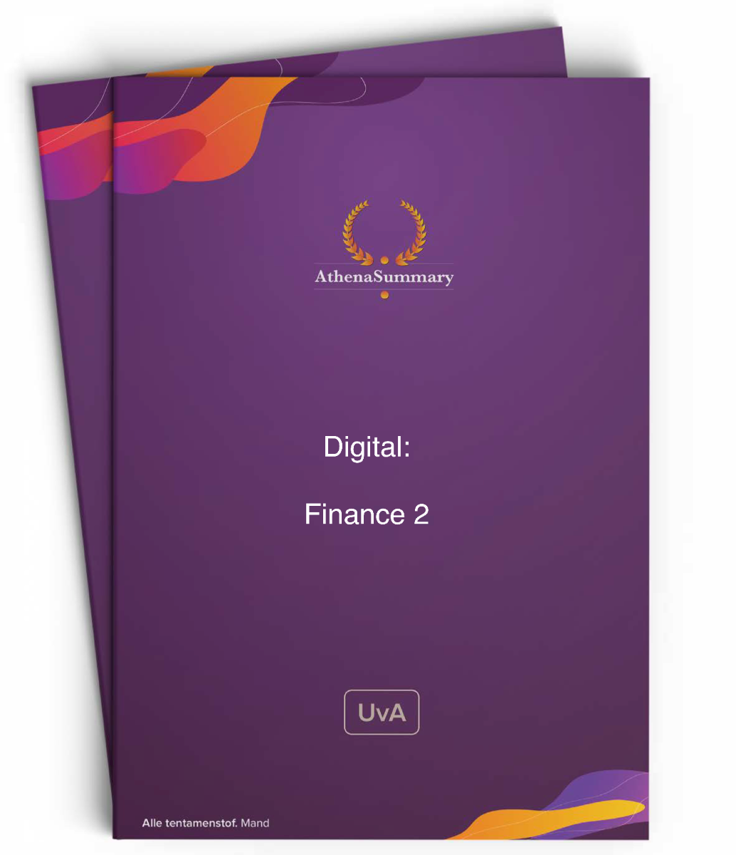 Digital: Finance 2 
