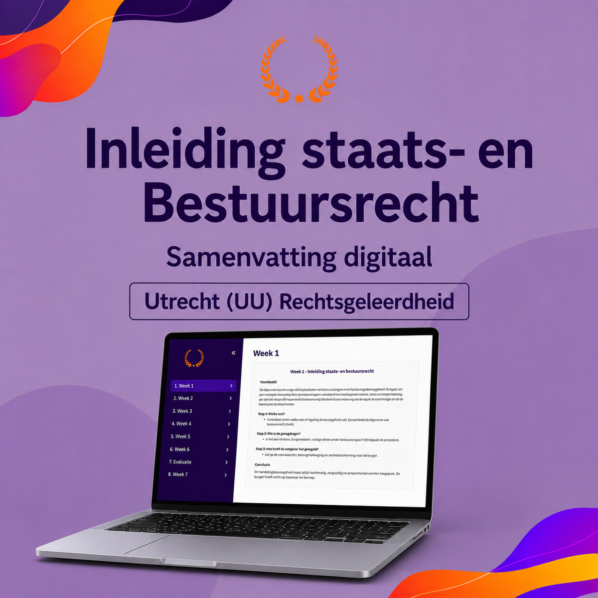 Inleiding staats- en Bestuursrecht 