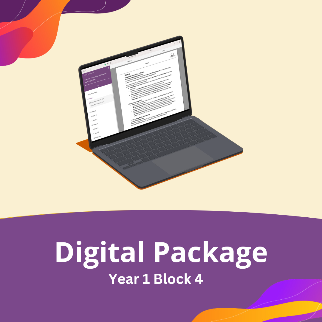Digital Bundle Year 1 Block 4