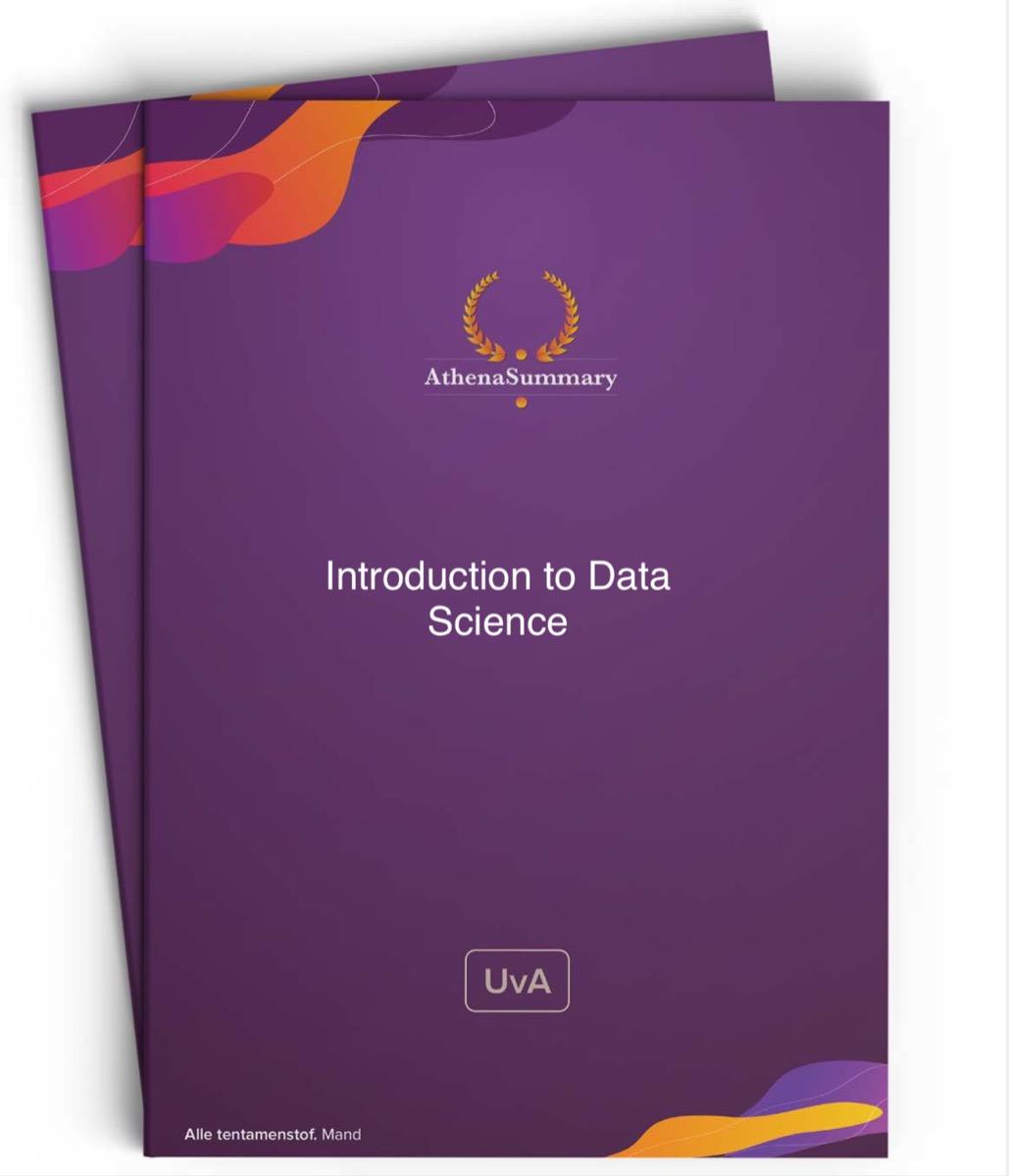 Literature Summary: Introduction to Data Science