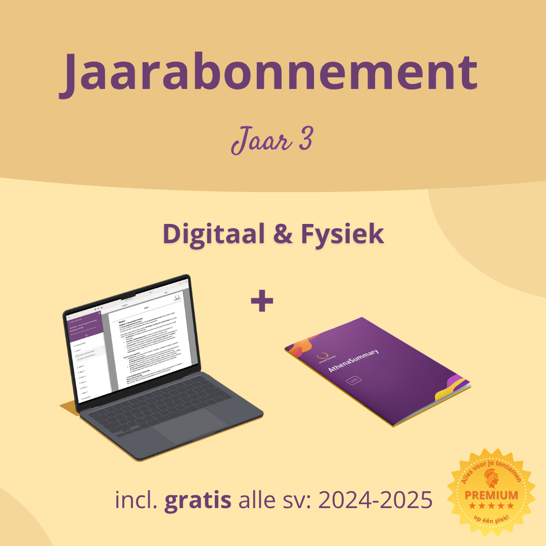 Gold Premium Abonnement Jaar 3