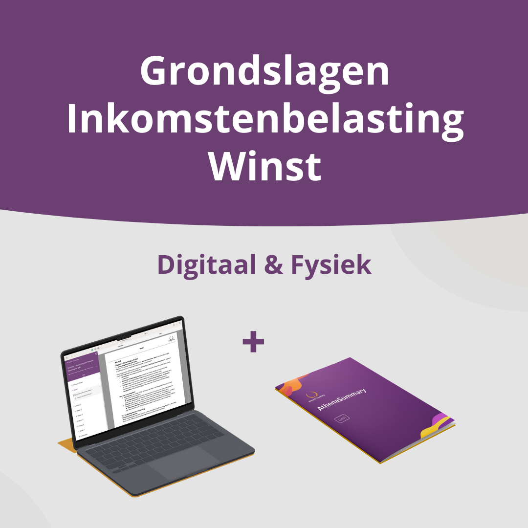 Grondslagen Belastingheffing Ondernemingen - Literatuursamenvatting