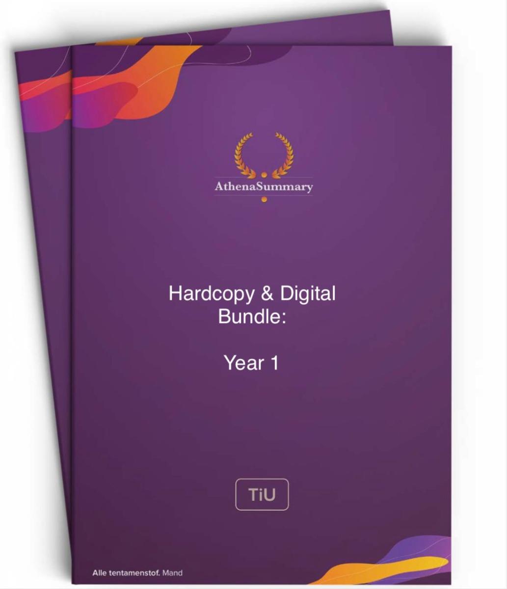 Hardcopy & Digital Bundle: Year 1