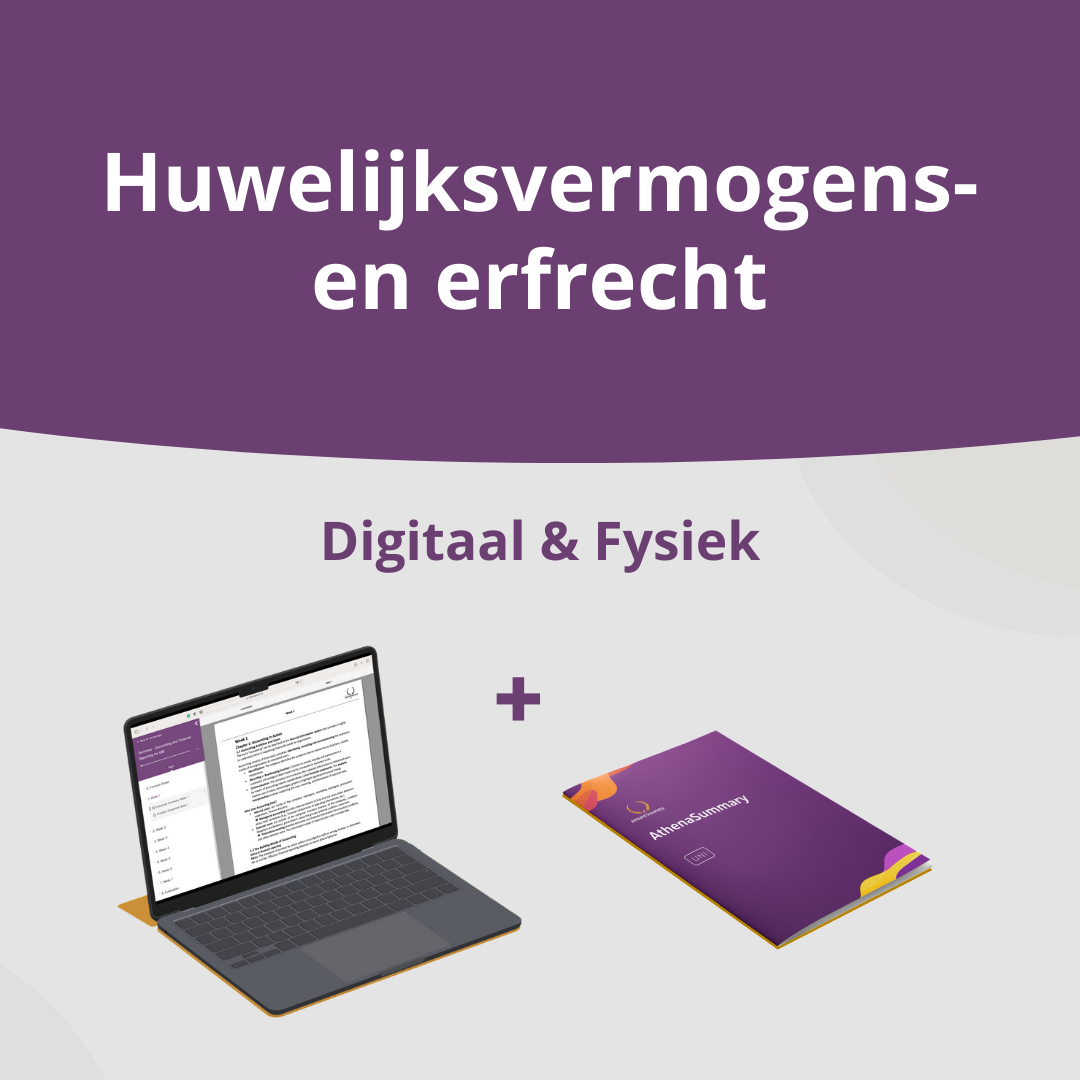 Huwelijksvermogens- en Erfrecht - Samenvatting