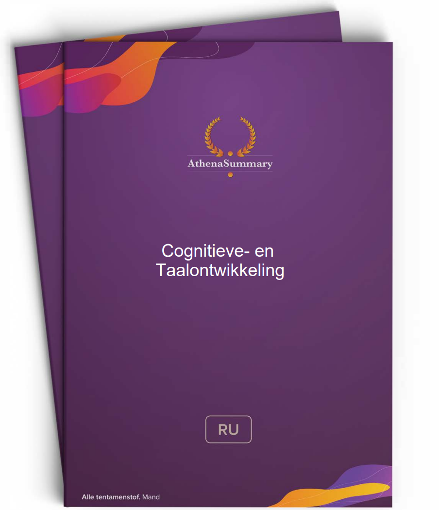 Digitaal: Cognitieve- en Taalontwikkeling