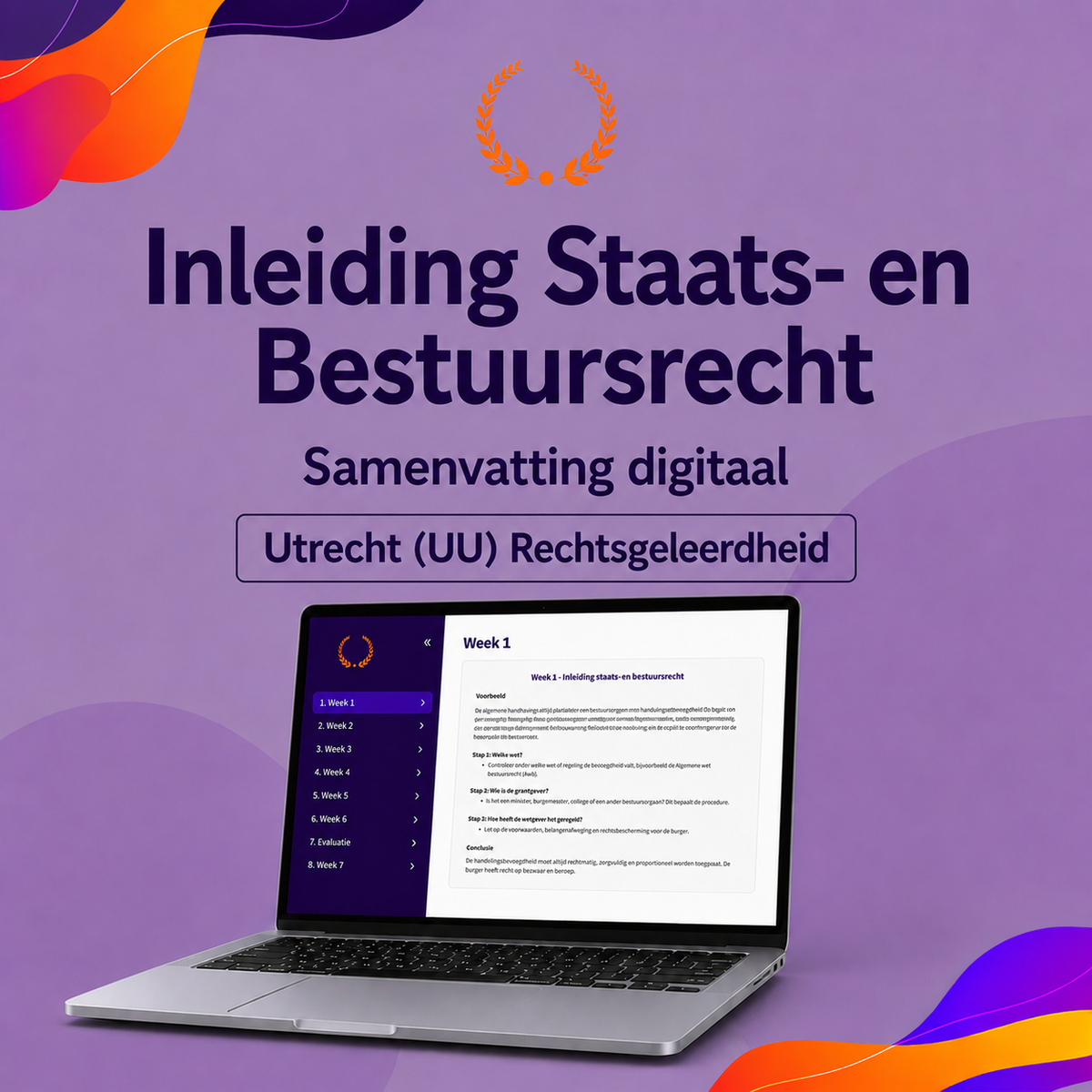 Inleiding Staats- en Bestuursrecht