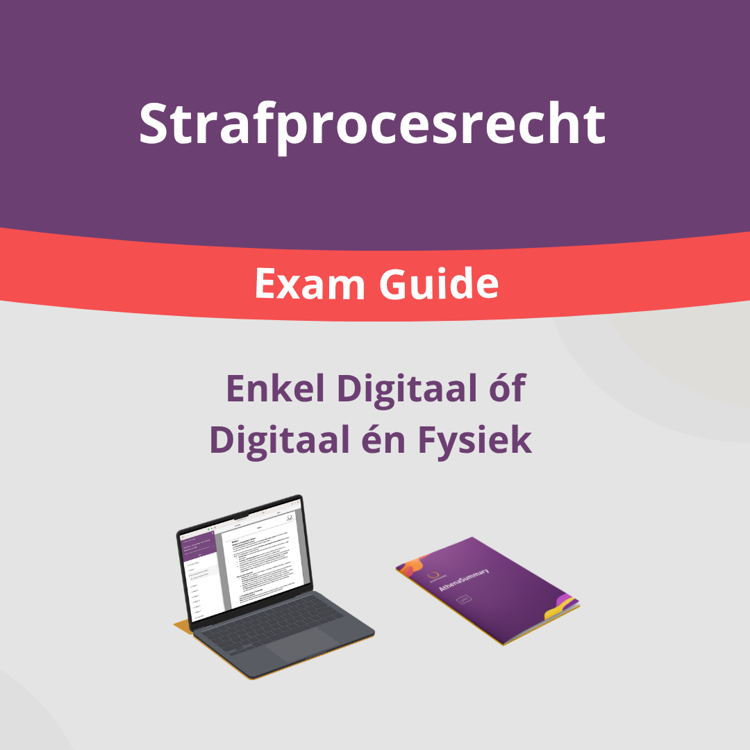 Strafprocesrecht - Exam Guide