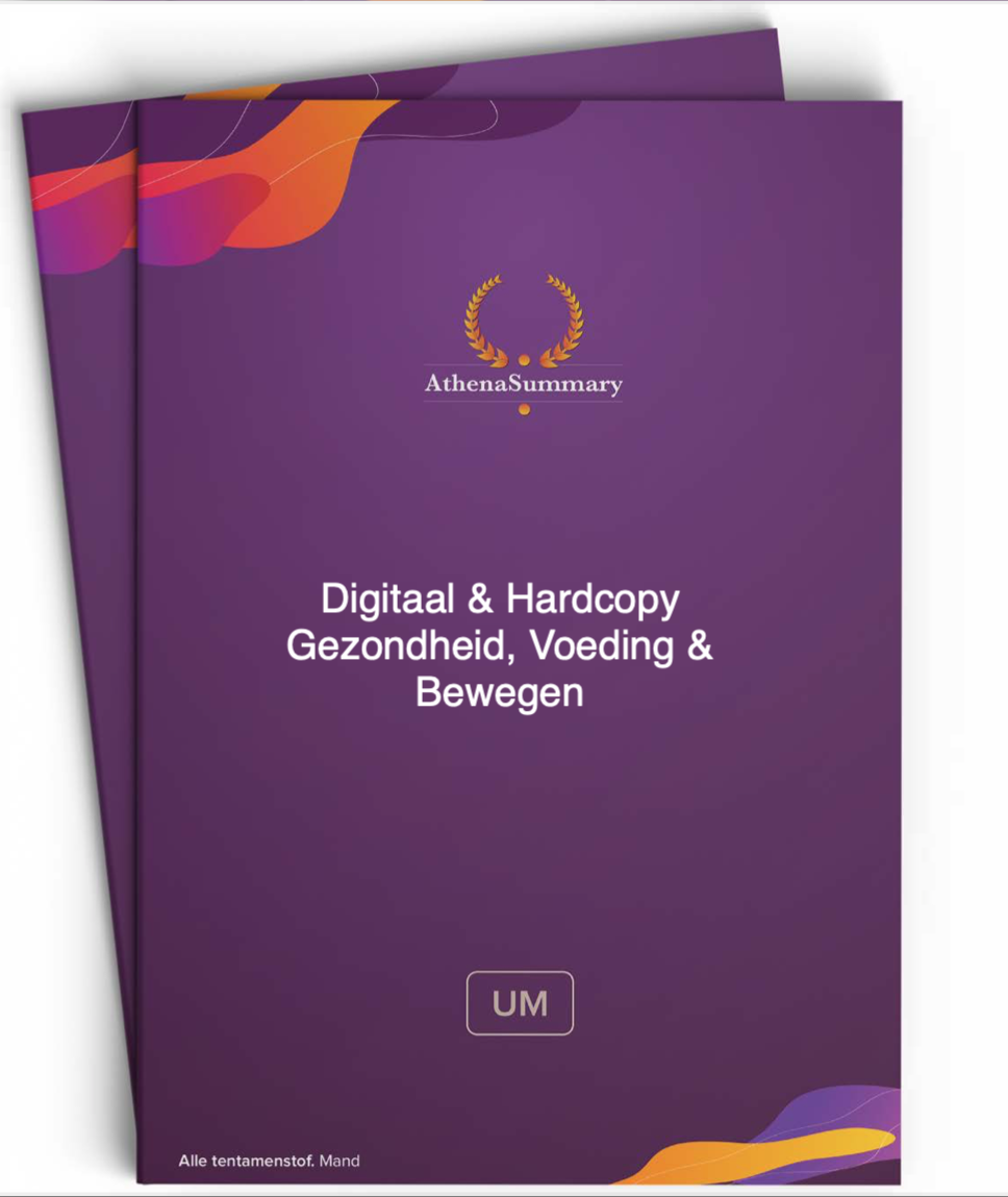Hardcopy & digitaal: Food for life