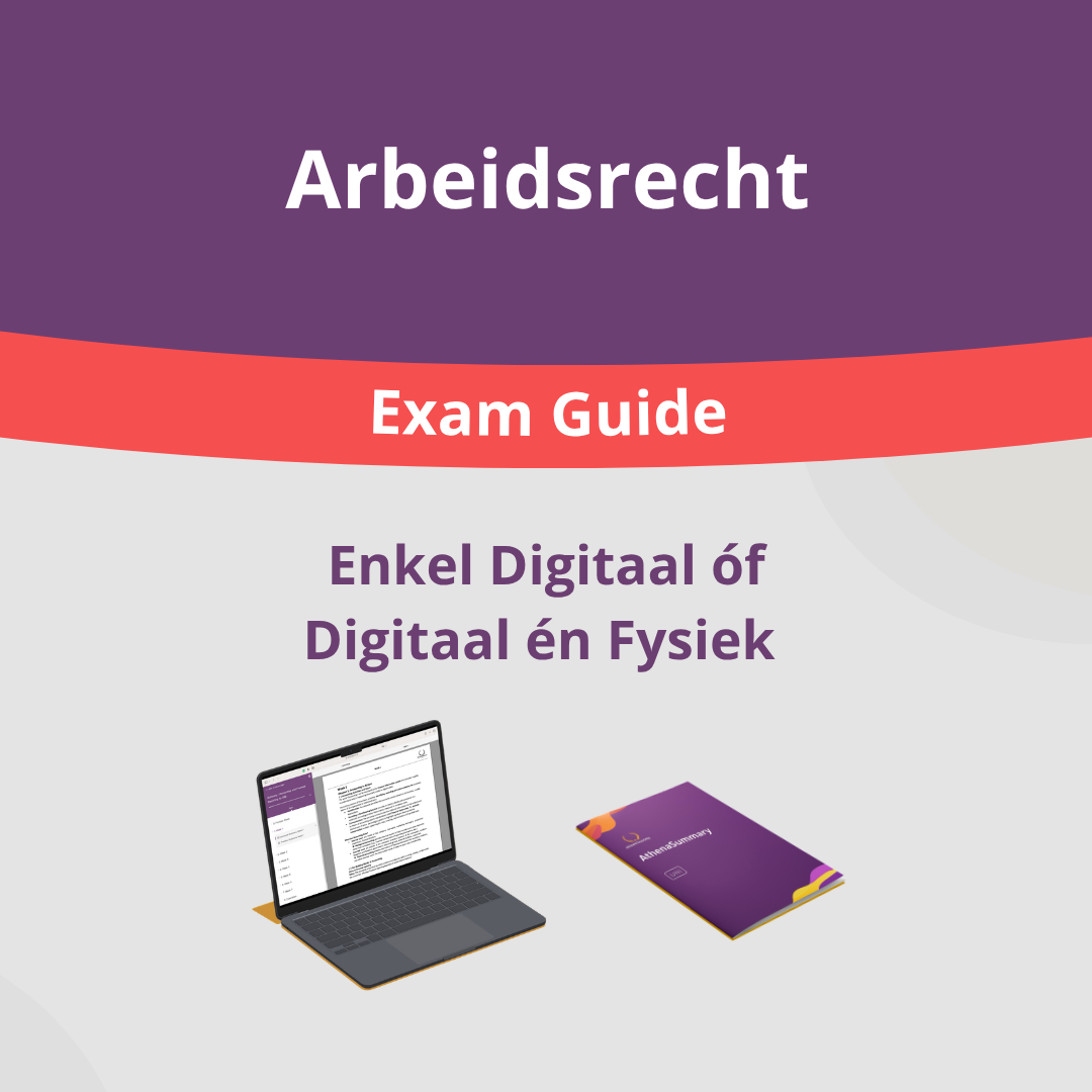 Arbeidsrecht - Exam Guide