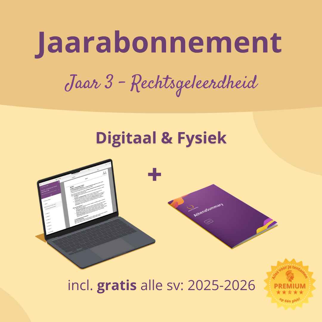 Gold Premium Abonnement Jaar 3