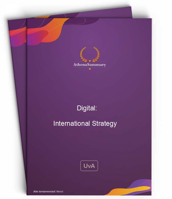 Digital: International Strategy 