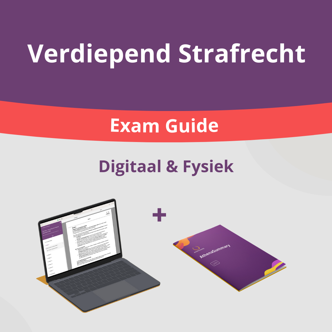 Exam Guide Verdiepend Strafrecht