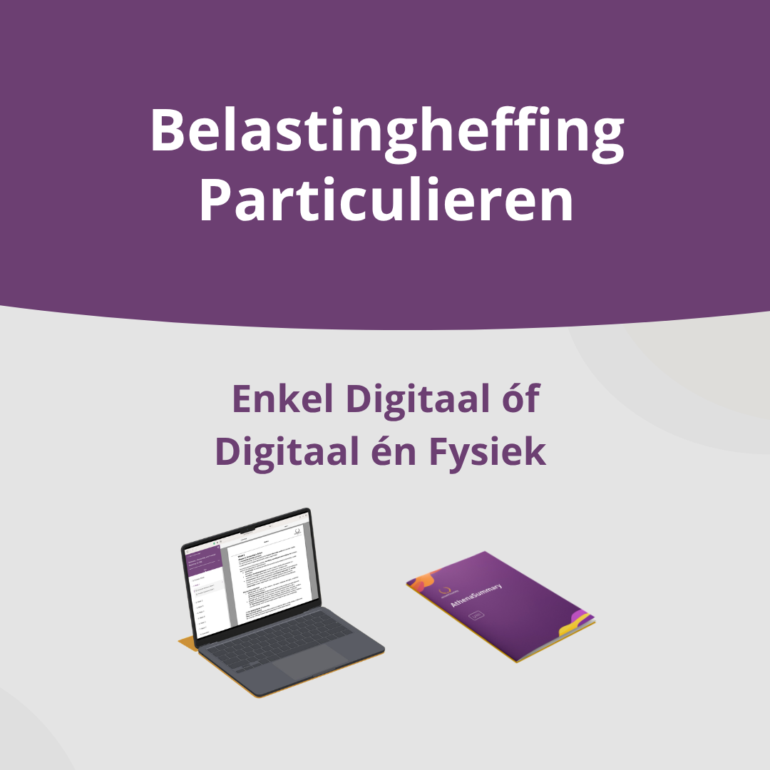 Samenvatting Belastingheffing Particulieren 