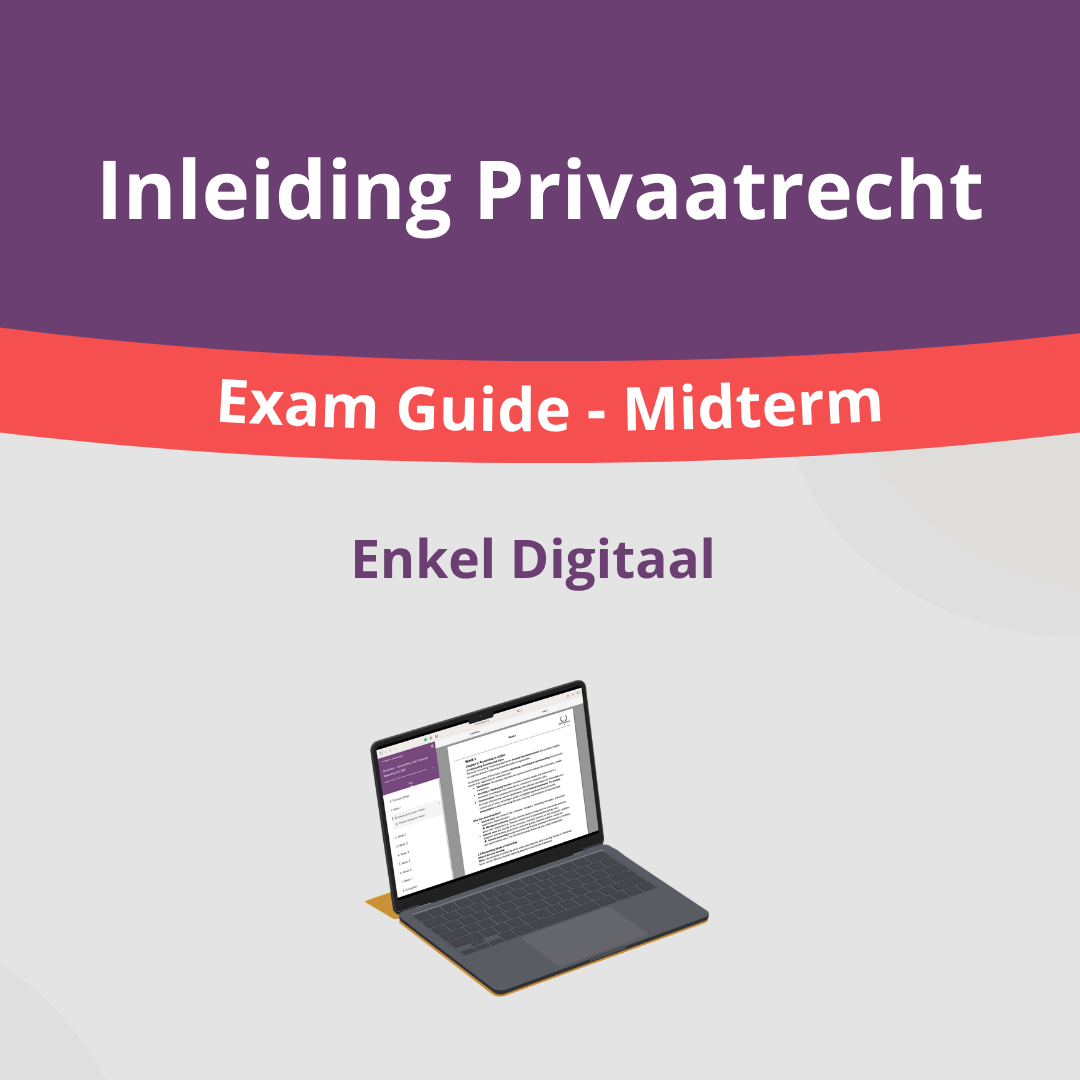 Inleiding Privaatrecht 