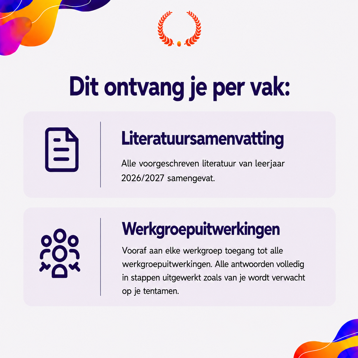 Jaarabonnement Leerjaar 2 (LU)