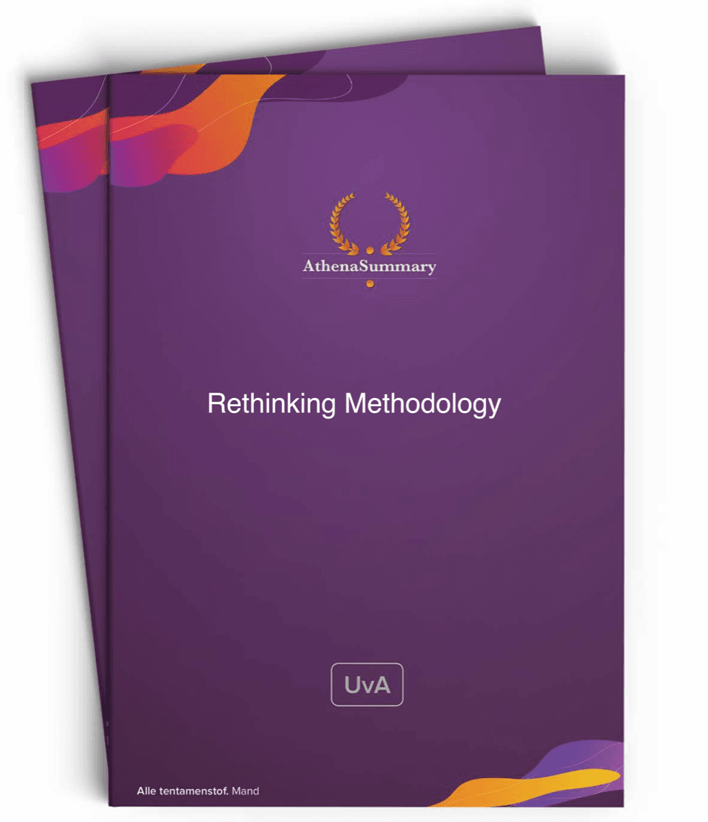 Literature Summary: Rethinking Methodology