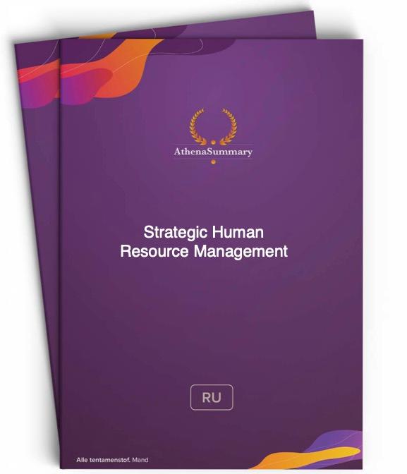 Hardcopy & Digital: Strategic Human Resource Management