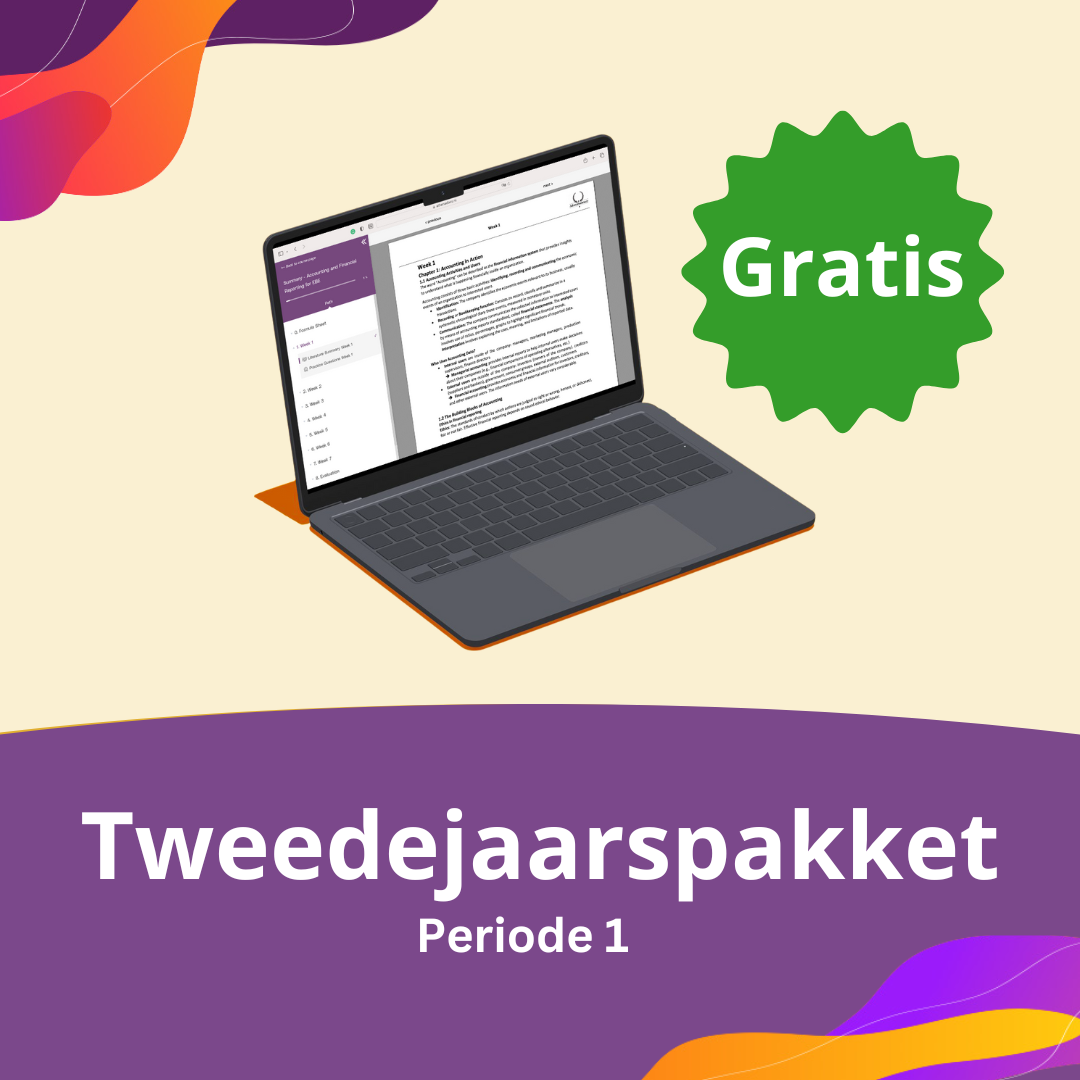 Tweedejaarspakket: alle samenvattingen (digitaal)