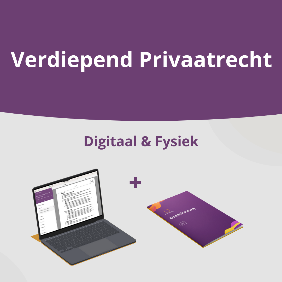 Verdiepend Privaatrecht - Literatuursamenvatting