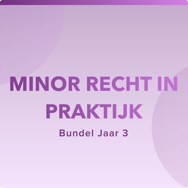 Bundel Minor Recht in Praktijk