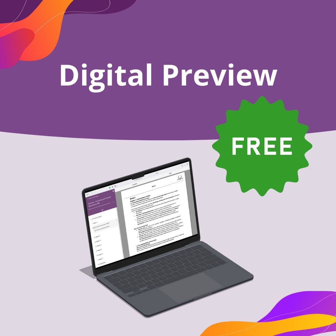 Gratis Samenvatting Bundle: Inleiding Wiskunde en Accounting