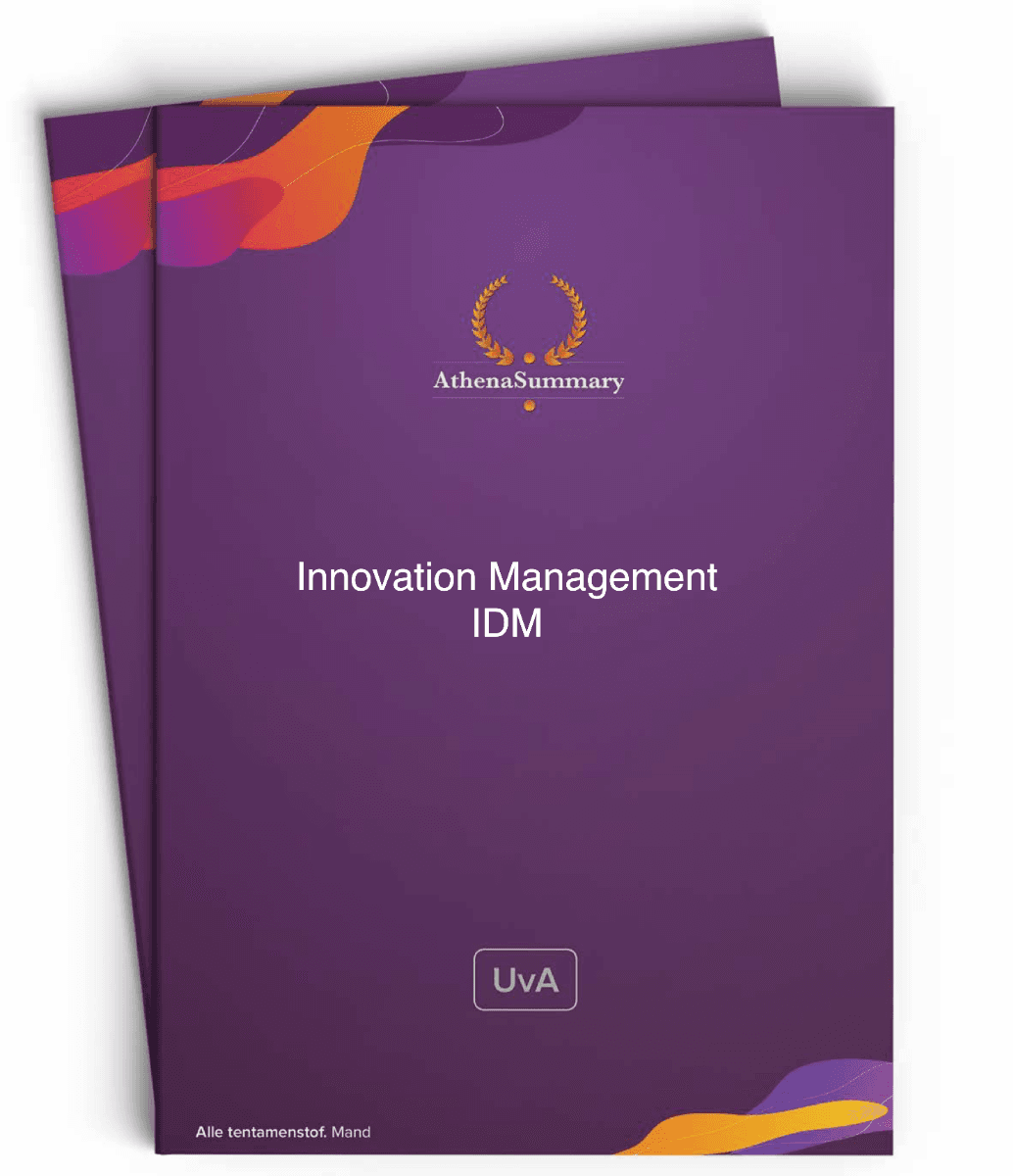 Hardcopy Bundle: Innovation Management & IDM