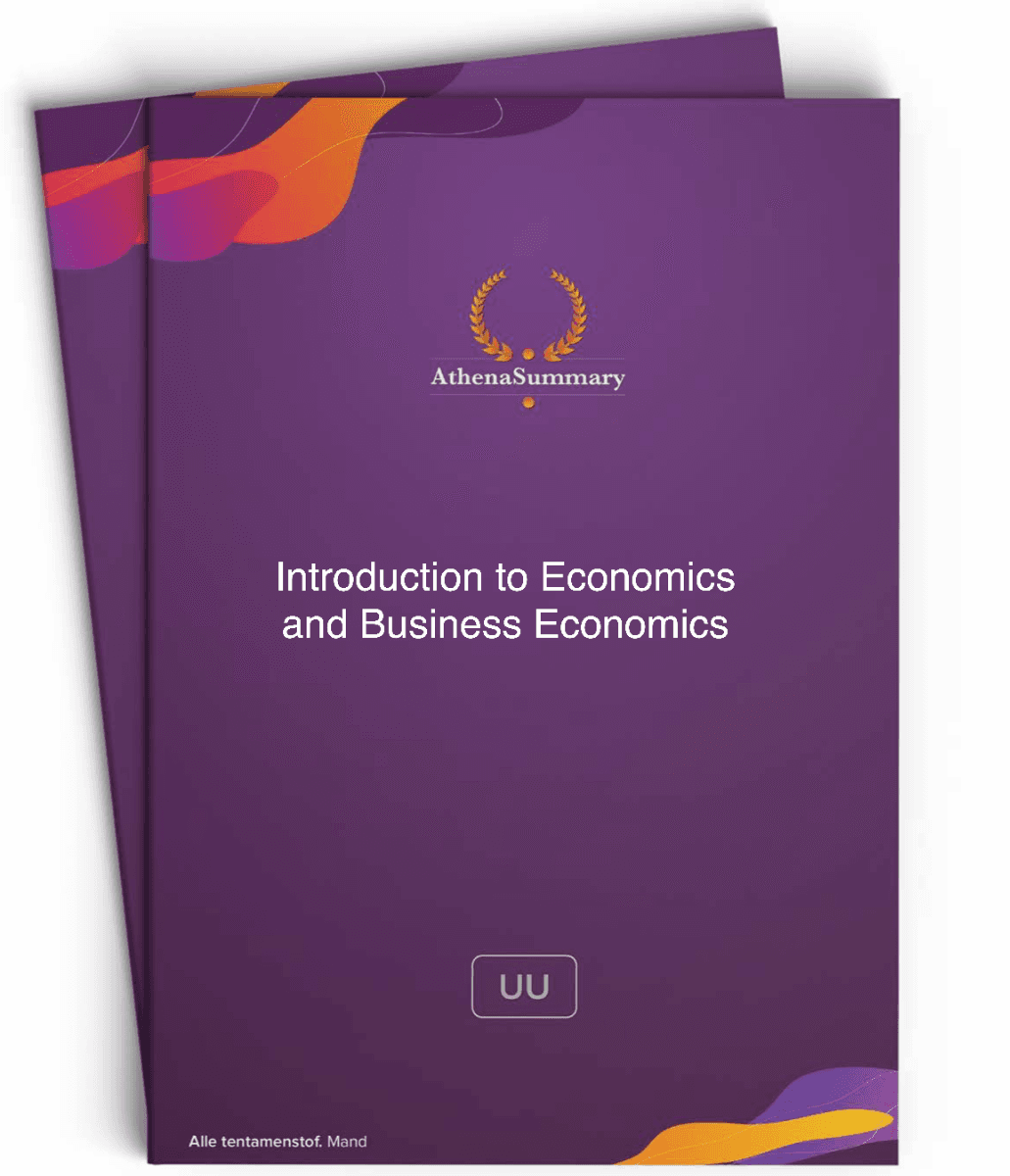 Literature Summary: Introduction to Economics and Business Economics
