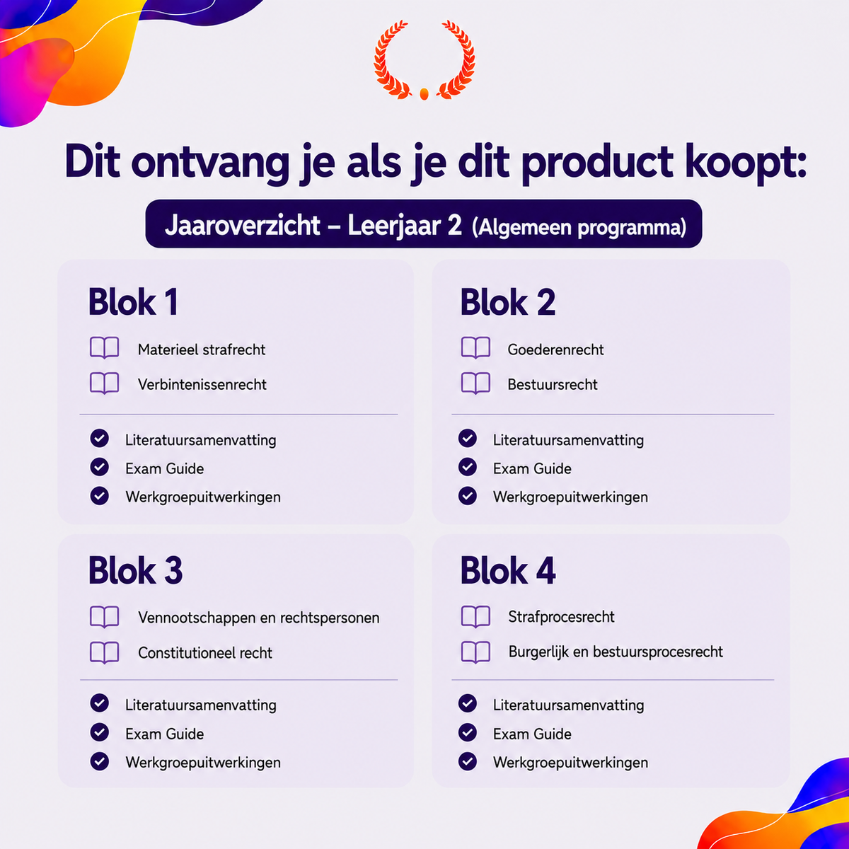 Jaarabonnement leerjaar 2 (UU) Jaarabonnement leerjaar 2 (UU)