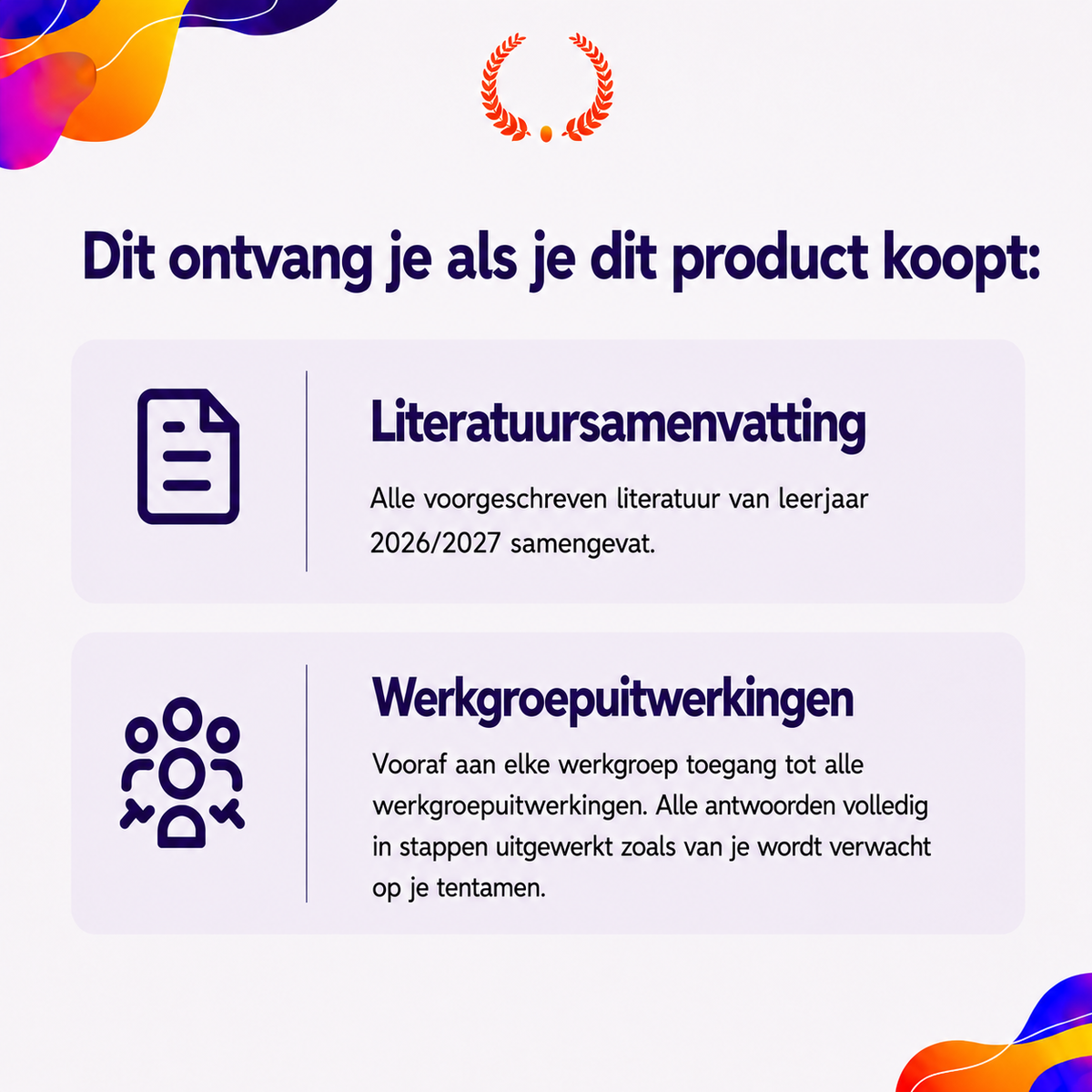 Jaarabonnement Jaar 1 Jaarabonnement Jaar 1