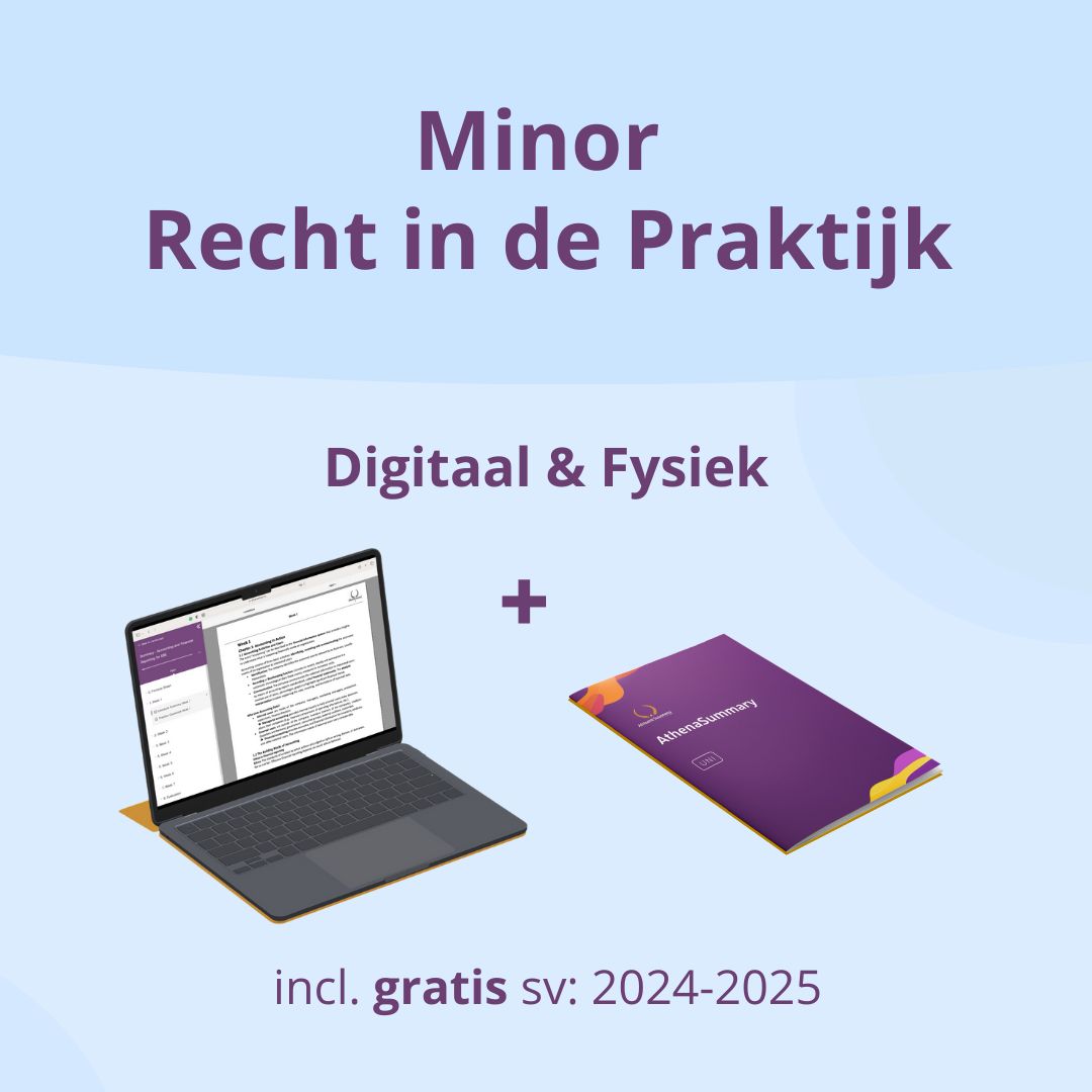 Bundel Minor Recht in Praktijk