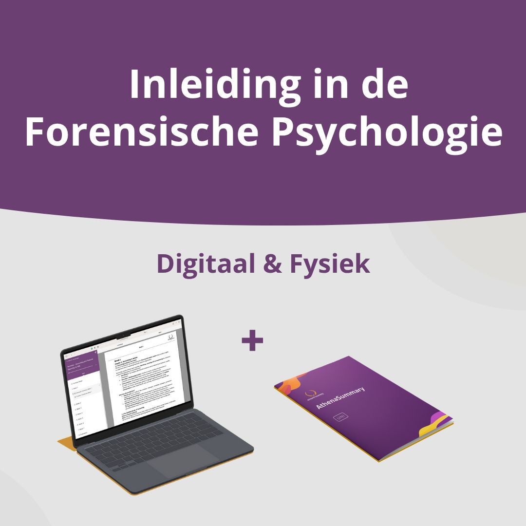 Inleiding in de Forensische Psychologie - Samenvatting
