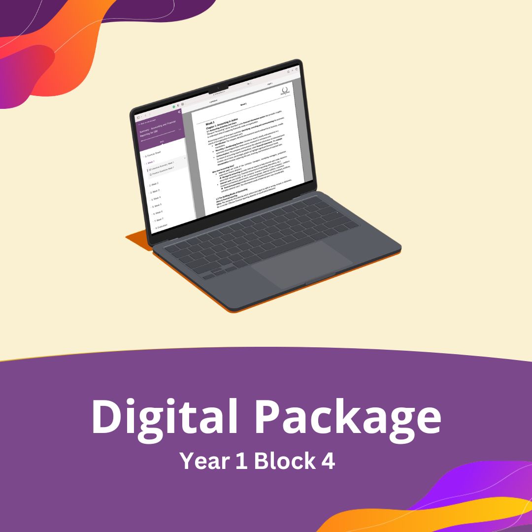 Digital Bundle Year 1 Block 4